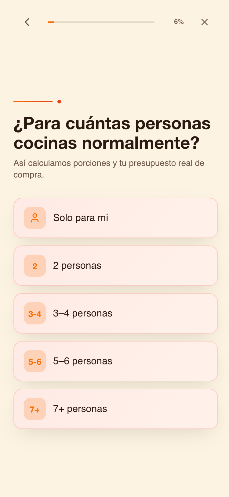 Tu primer menú, en 1 minuto